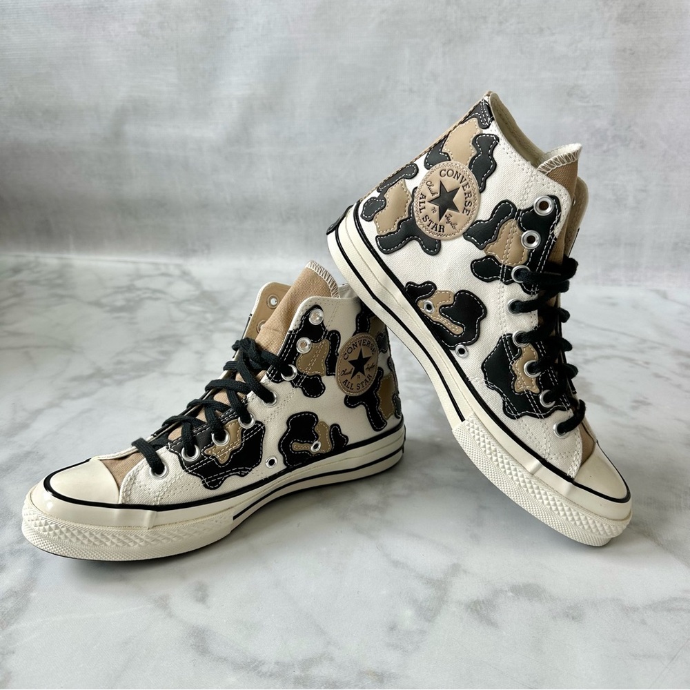 Converse Unisex Chuck 70 Hi Hacked Archive Leopard High Top Sneakers 168904C